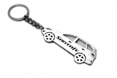 Keychain Hyundai SantaFe II 2006-2012 - (type STEEL)